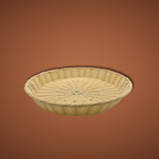 Natural Round Polywicker Basket – Stylish & Versatile Display Essential