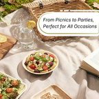 Round Palm Leaf Bowl 10 cm | Biodegradable & Compostable Disposable Bowl