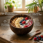 Handcrafted Coconut Ice-Cream Cup – 100% Natural & Eco-Friendly