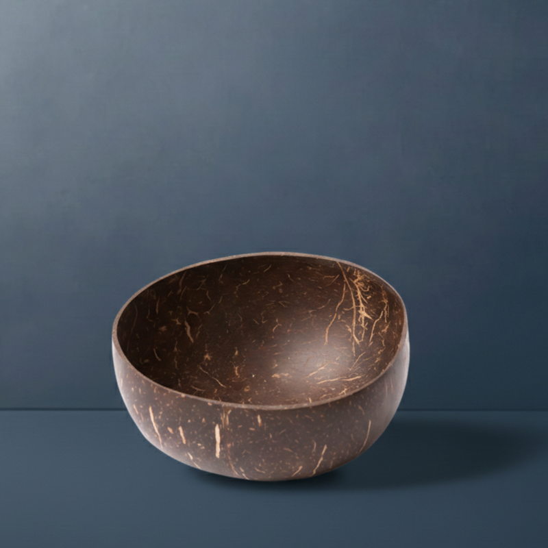 Handcrafted Coconut Bowl 500 ml – Perfect for Smoothie & Acai Bowls