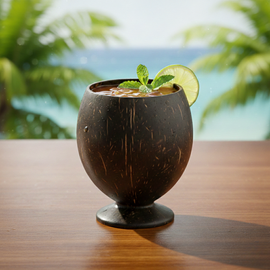 Coconut Wine Glass