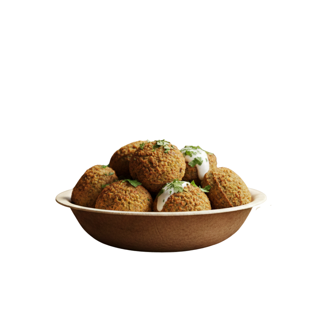 Round Palm Leaf Bowl 15 cm | Biodegradable, Plastic-Free & Durable