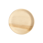 Round Palm Leaf Plates (18-20 cm) 7 & 8 Inches | 100% Natural, Eco-Friendly & Compostable
