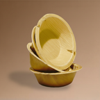 Round Palm Leaf Bowl 12cm | 100% Natural & Compostable