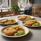Round Palm Leaf Plates (18-20 cm) 7 & 8 Inches | 100% Natural, Eco-Friendly & Compostable