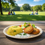 Round Palm Leaf Plates (18-20 cm) 7 & 8 Inches | 100% Natural, Eco-Friendly & Compostable